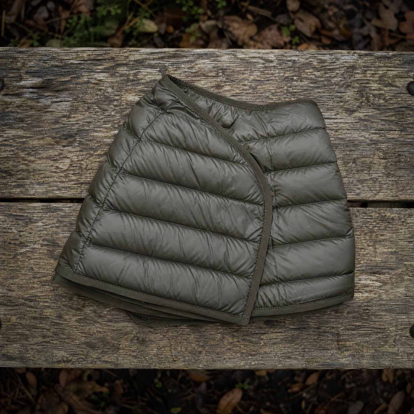 Folded down cape outerwear from the MASO range